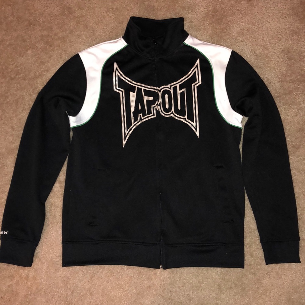 Men’s large TapOut zip up jacket